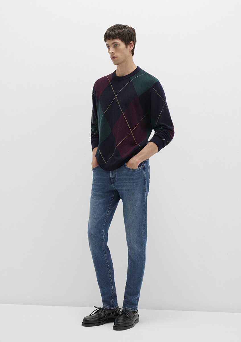 Mavi James Classic Denim Indigo Mavisi Puslu Skınny Erkek Jean Pantolon 0042487697 - 1