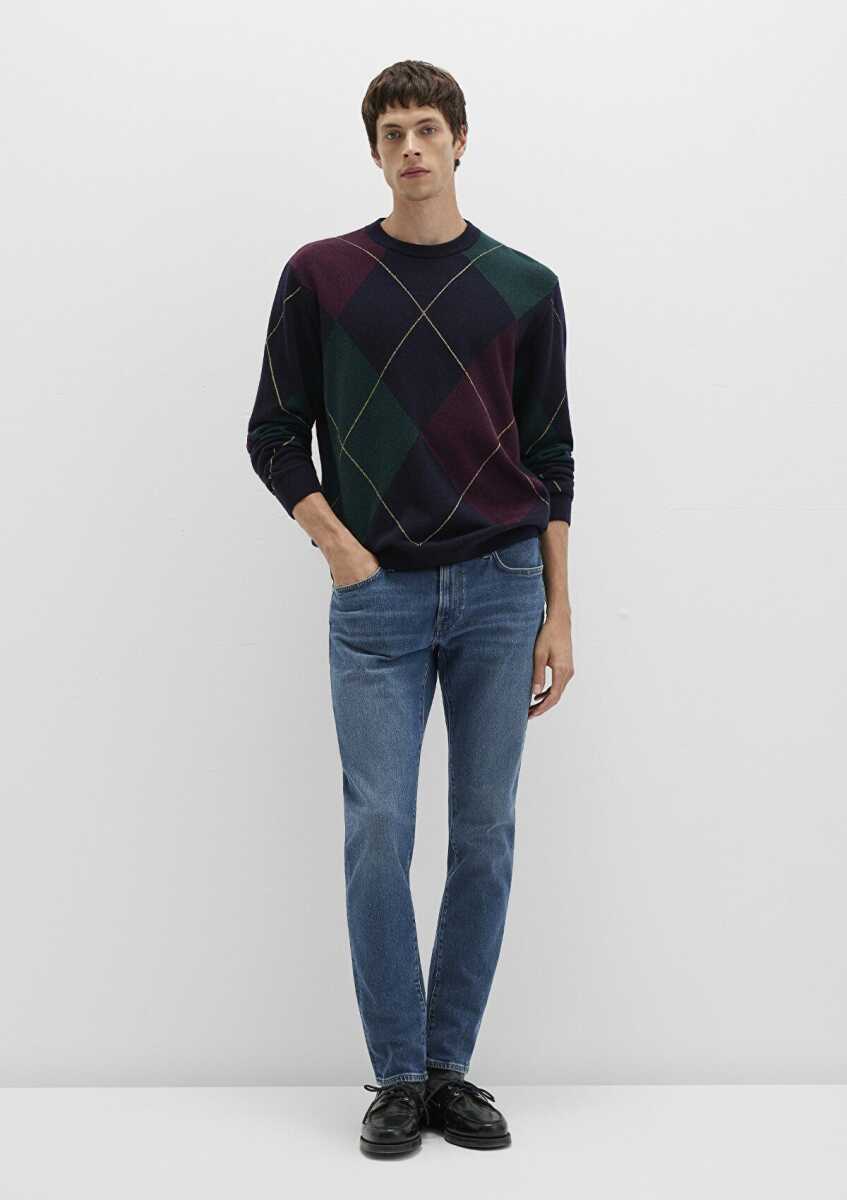 Mavi James Classic Denim Indigo Mavisi Puslu Skınny Erkek Jean Pantolon 0042487697 - 2