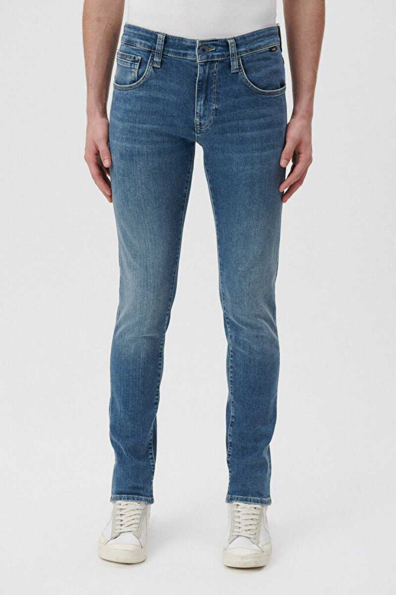 Mavi James Dusty Vintage Premium Blue Erkek Jean Pantolon 0042483808 - 5