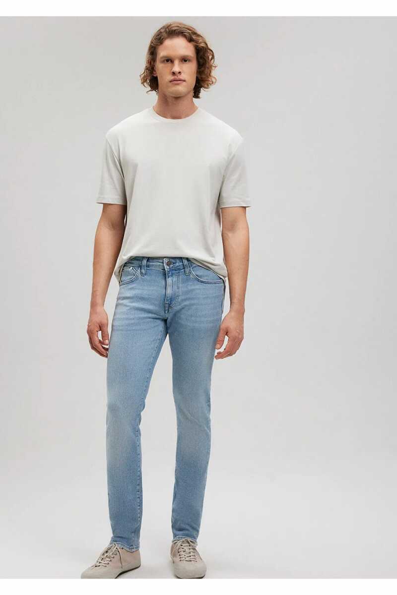 Mavi James Lt Blue Black Pro Erkek Jean 0042481969 - 1