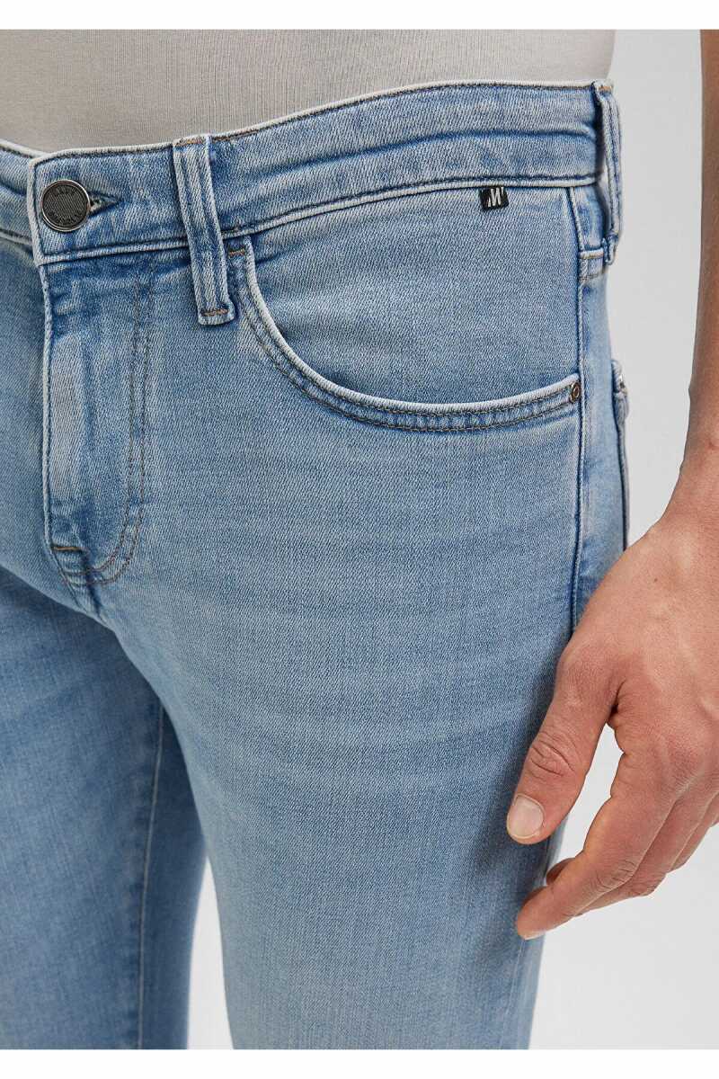 Mavi James Lt Blue Black Pro Erkek Jean 0042481969 - 5