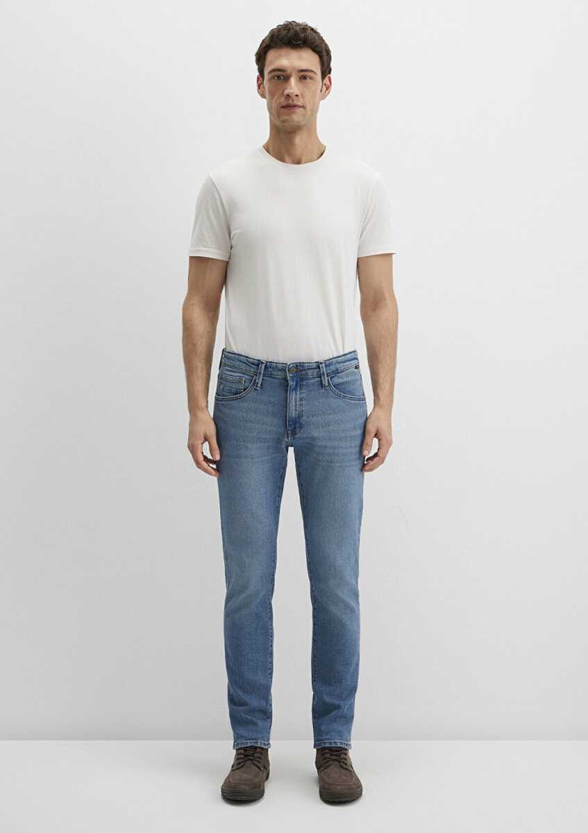 Mavi James Mid Sky Blue 90 's Erkek Jean Pantolon 0042490984 - 3
