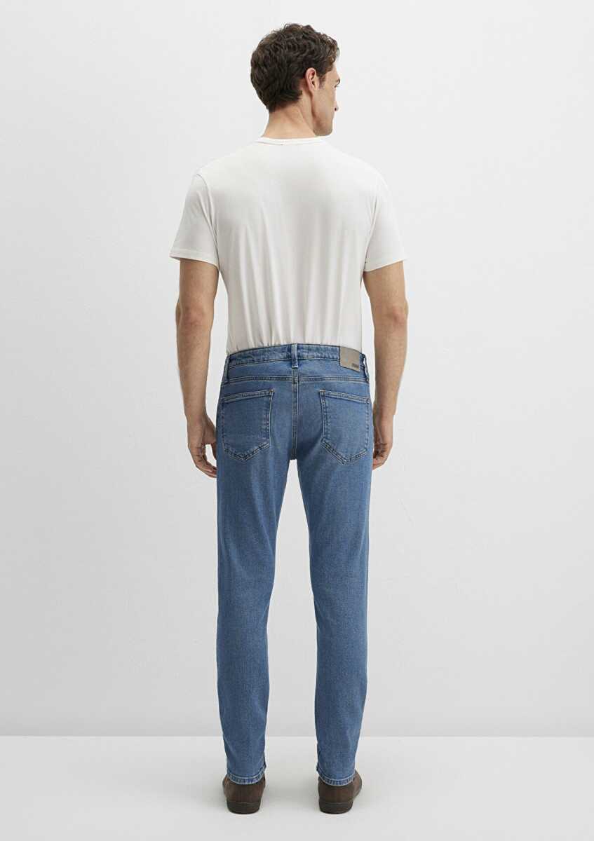 Mavi James Mid Sky Blue 90 's Erkek Jean Pantolon 0042490984 - 4