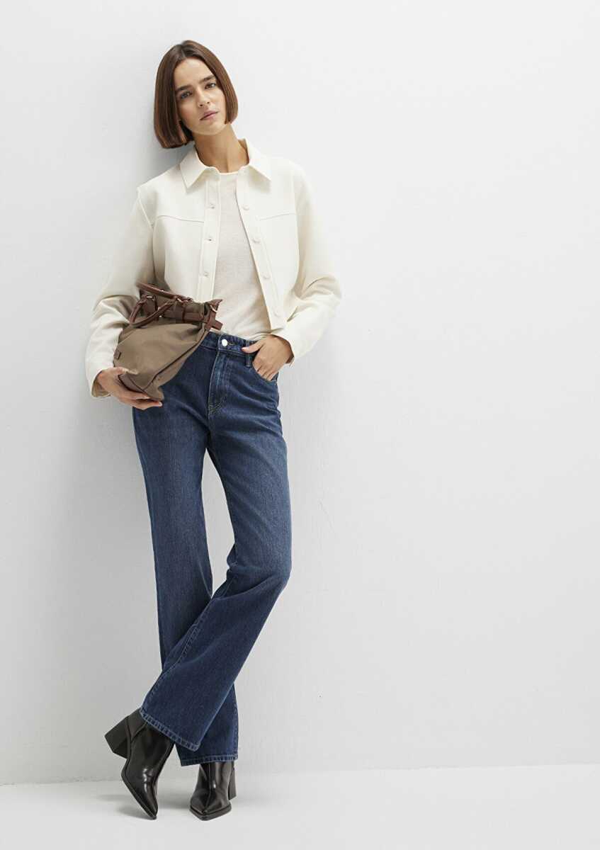 Mavi Jane Classic Denim Gölgeli Koyu Mavi Kadın Jean Pantolon 1010917-91354 - Mavi