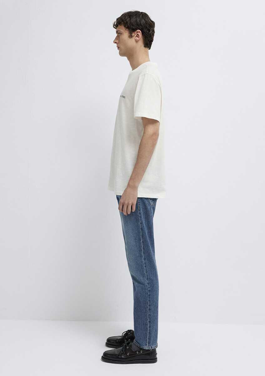 Mavi Jeans Baskılı Ekru Regular Fit Erkek Tişört 0613577-70057 - 5