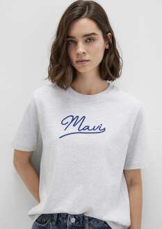 Mavi Jeans Baskılı Kadın Tişört 1612421-87033