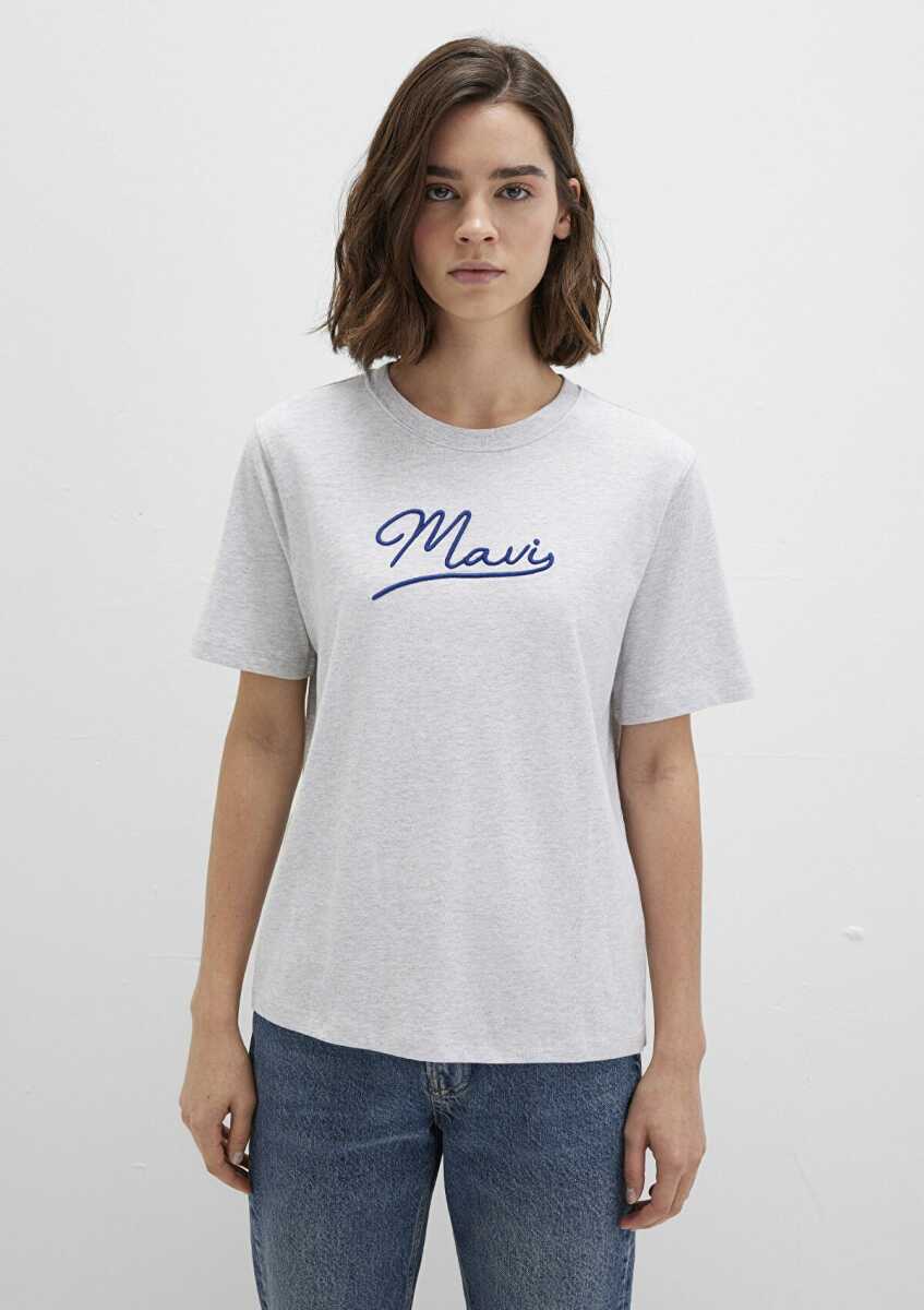 Mavi Jeans Baskılı Kadın Tişört 1612421-87033 - 4