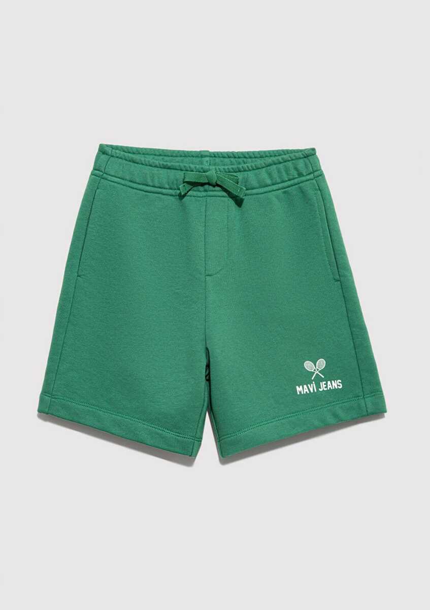 Mavi Jeans Regular Fit Çocuk Yeşil Şort 6410015-71697