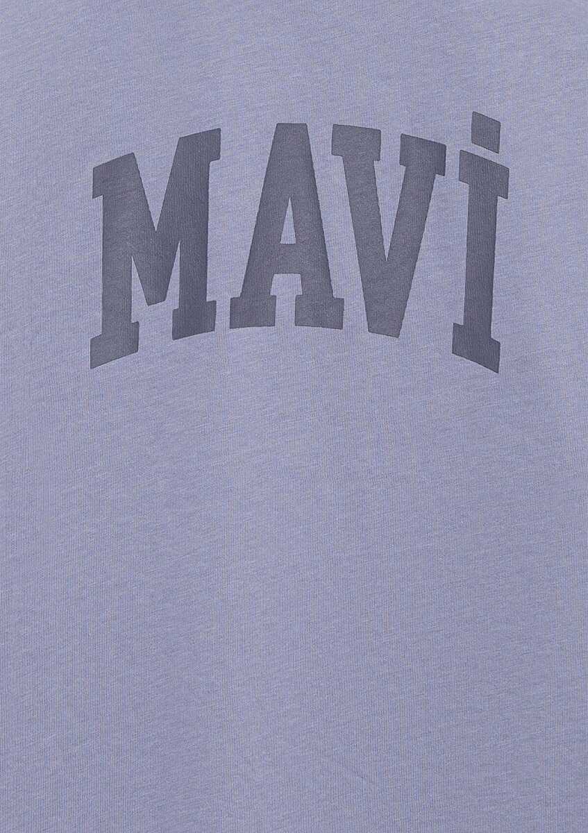 Mavi Jenerik Logo Baskılı Çocuk Tişört 7610385-88095 - 3