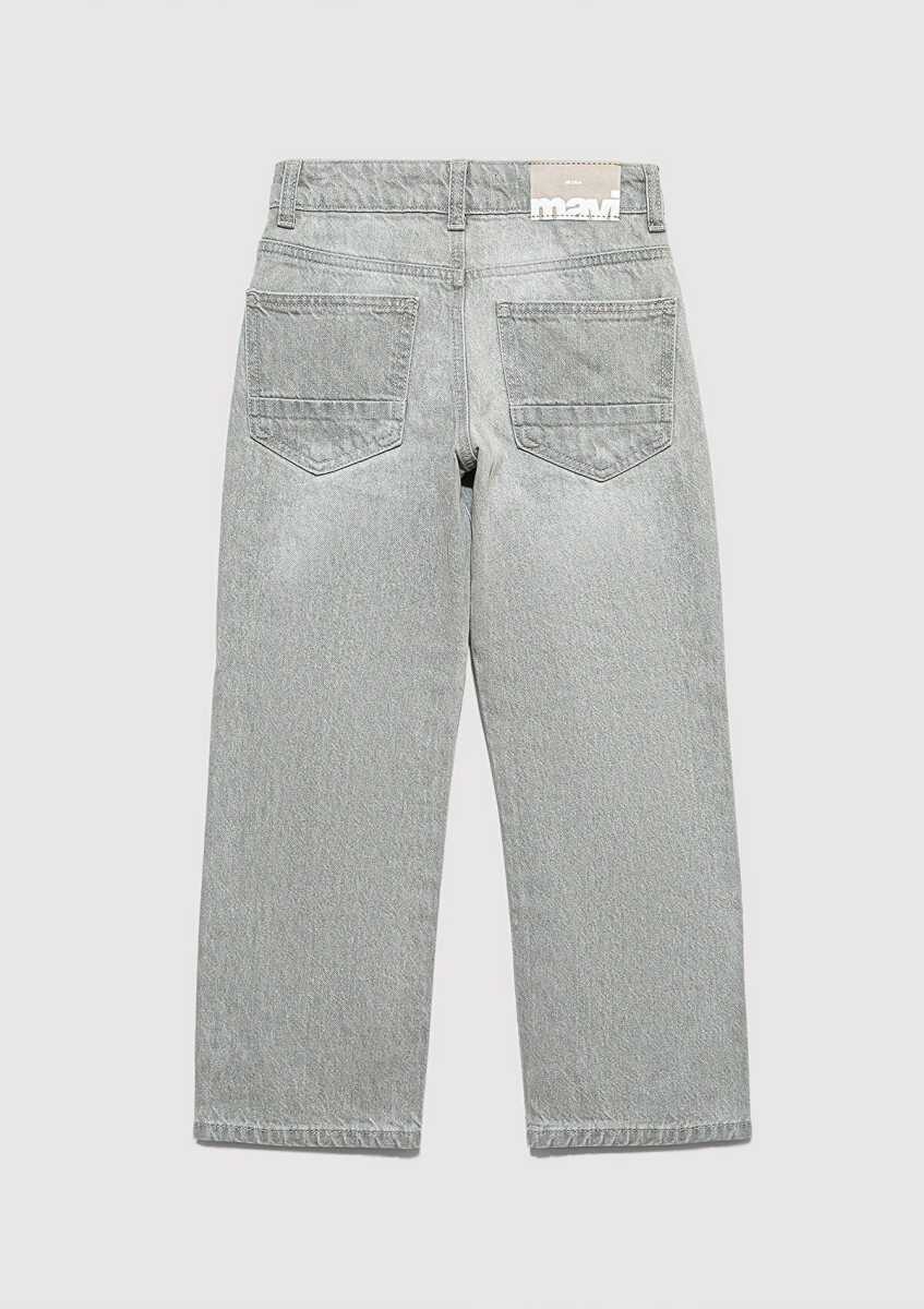 Mavi Jimmy 90lar Açık Gri Denim Çocuk Jean Pantolon 6011190-A2947 - Mavi (1)