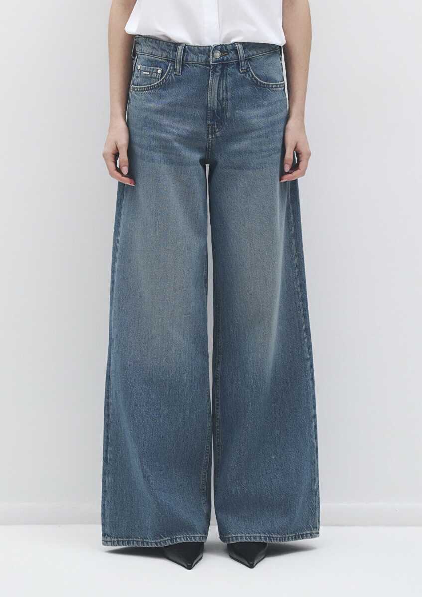 Mavi Joy Mid Mavi Edition Wide Leg Kadın Jean Pantolon 1010960-89249 - 4