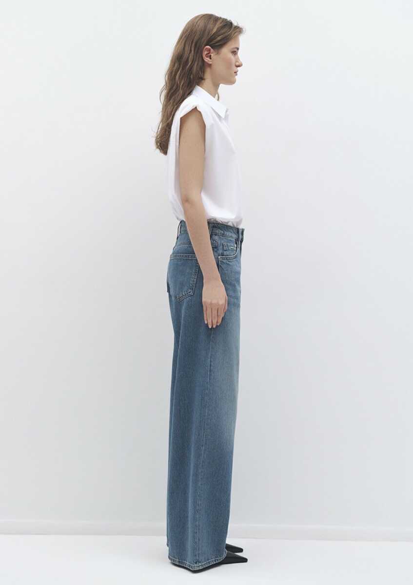 Mavi Joy Mid Mavi Edition Wide Leg Kadın Jean Pantolon 1010960-89249 - 7