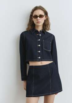 Mavi Kadın Jean Gömlek 1211167-85481 