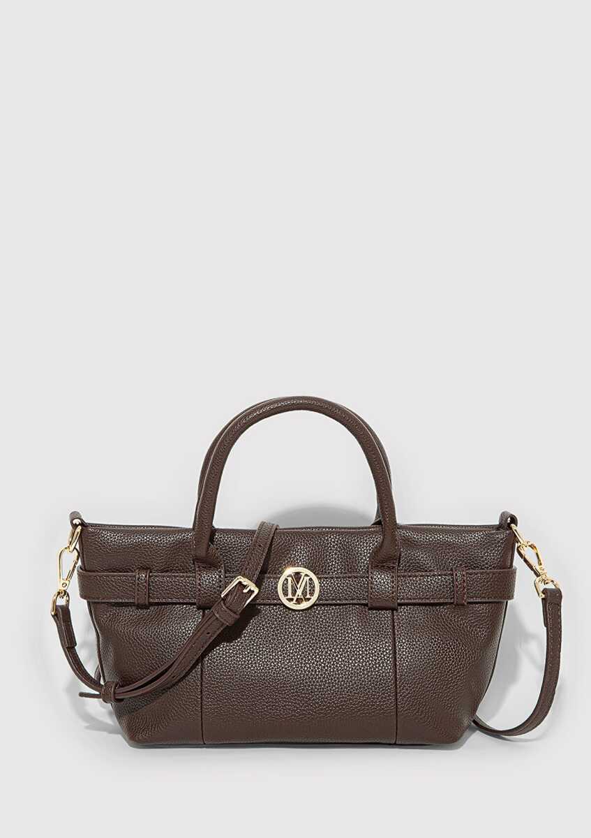 Mavi Kahverengi Çapraz Kadın Çanta 1913459-33382 - Mavi (1)