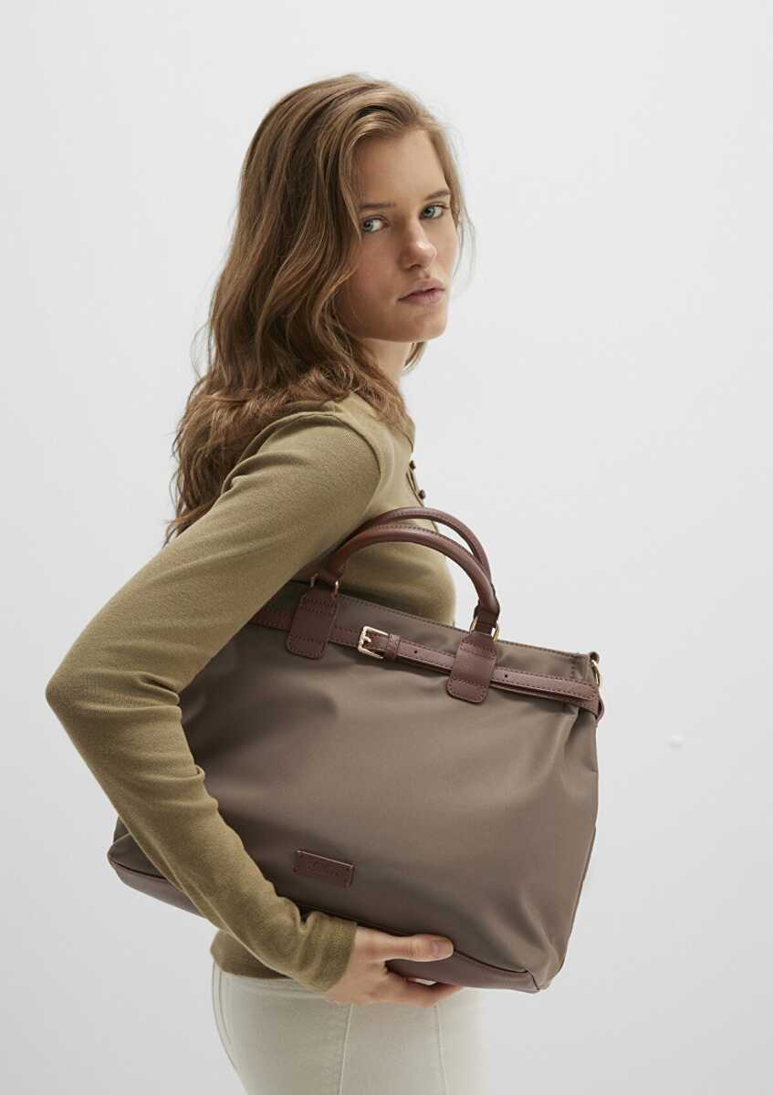 Mavi Kahverengi Kadın Omuz Çantası 1913476-33267