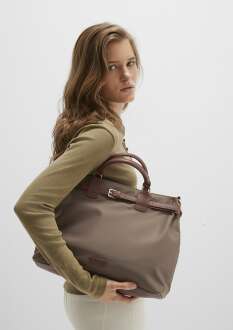 Mavi Kahverengi Kadın Omuz Çantası 1913476-33267 