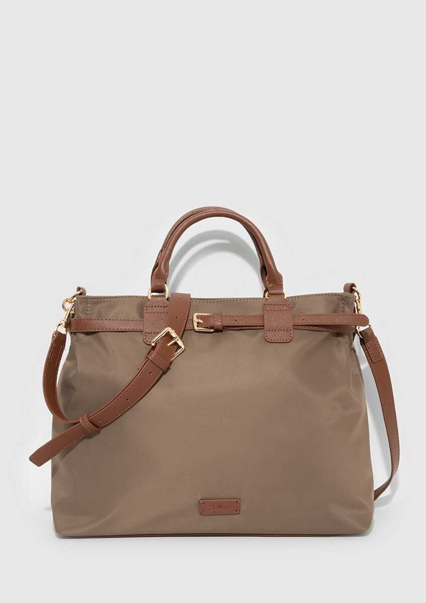 Mavi Kahverengi Kadın Omuz Çantası 1913476-33267 (1)