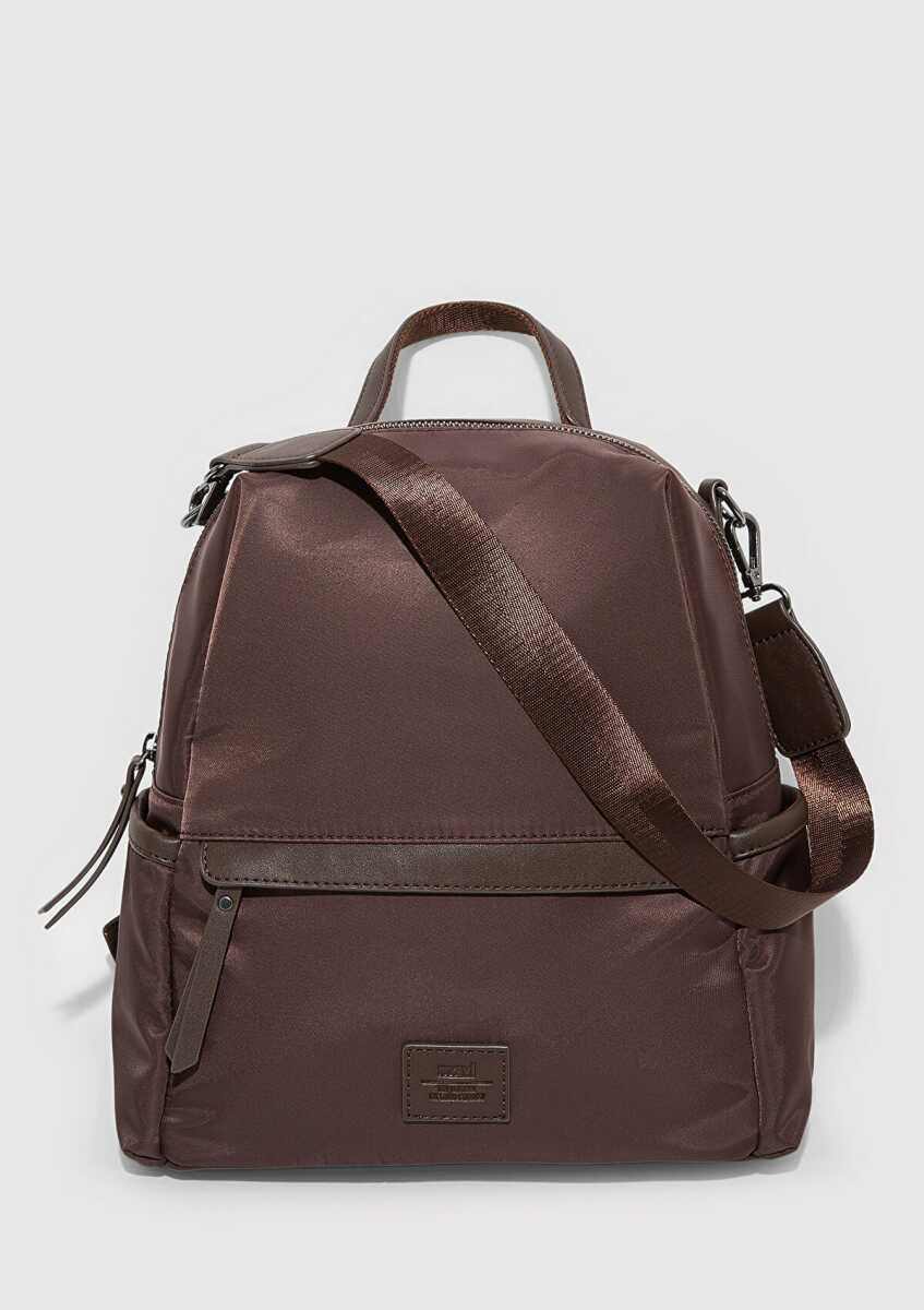 Mavi Kahverengi Kadın Sırt Çantası 1913052-70221 - Mavi (1)