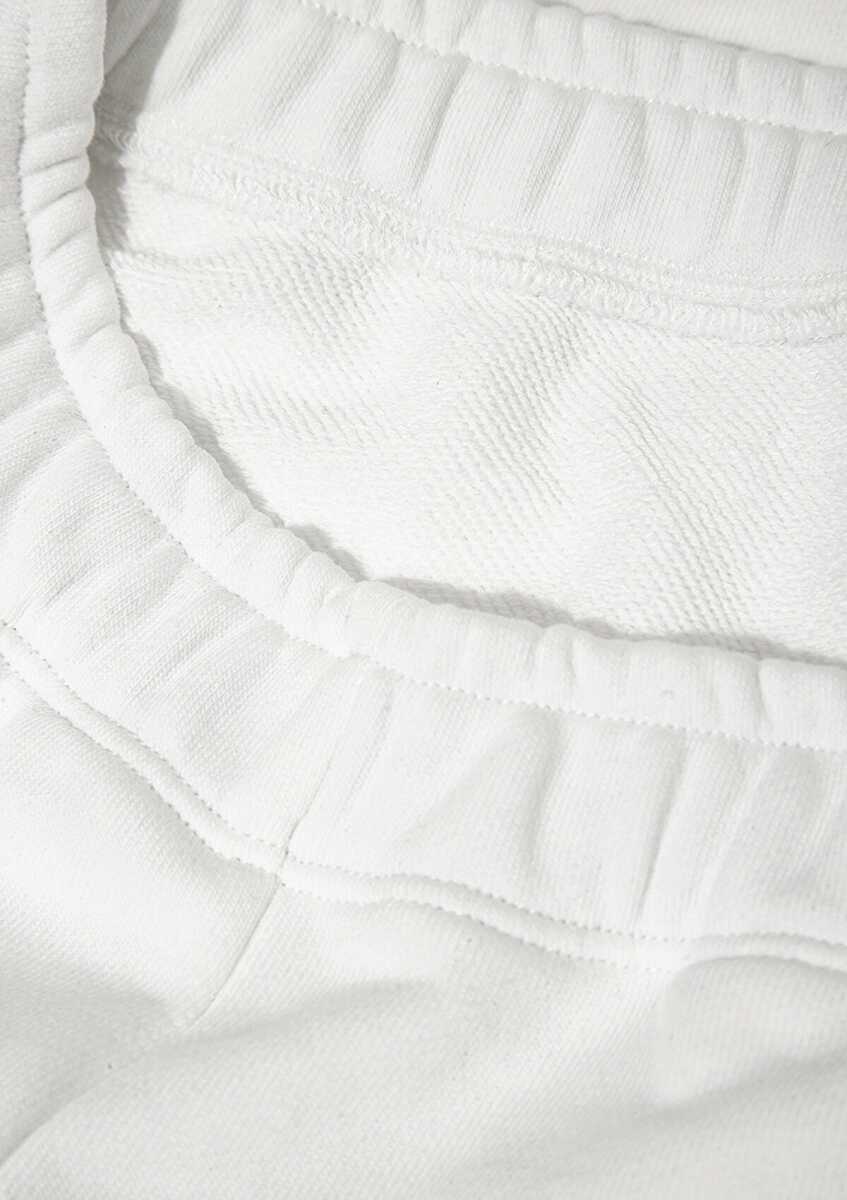 Mavi Kalp Baskılı Ekru Loose Fit Çocuk Eşofman Altı 7010044-70057 - 5