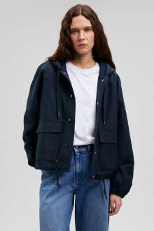 Mavi Kapişonlu Blue Berry Kadın Ceket 110775-82906 