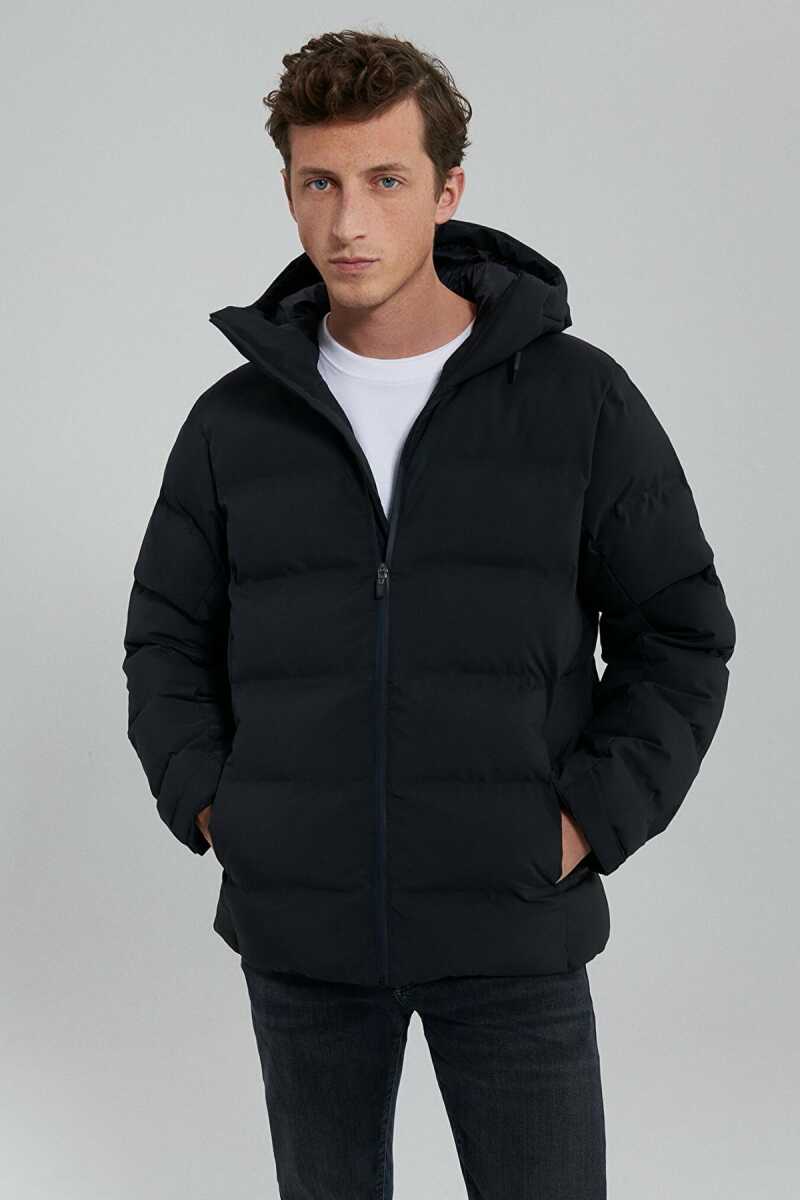 Mavi Kapişonlu Jet Black Erkek Ceket 0110313-71379 - 2