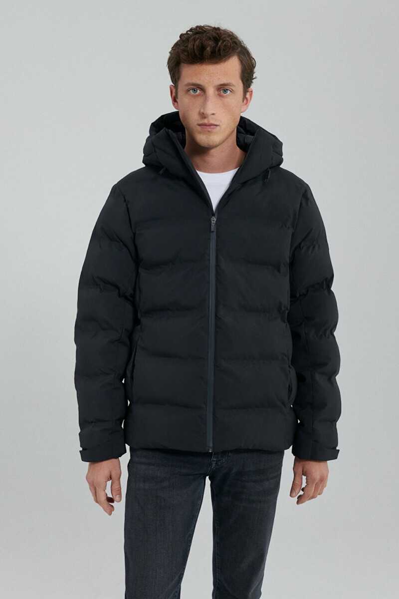 Mavi Kapişonlu Jet Black Erkek Ceket 0110313-71379 - 3
