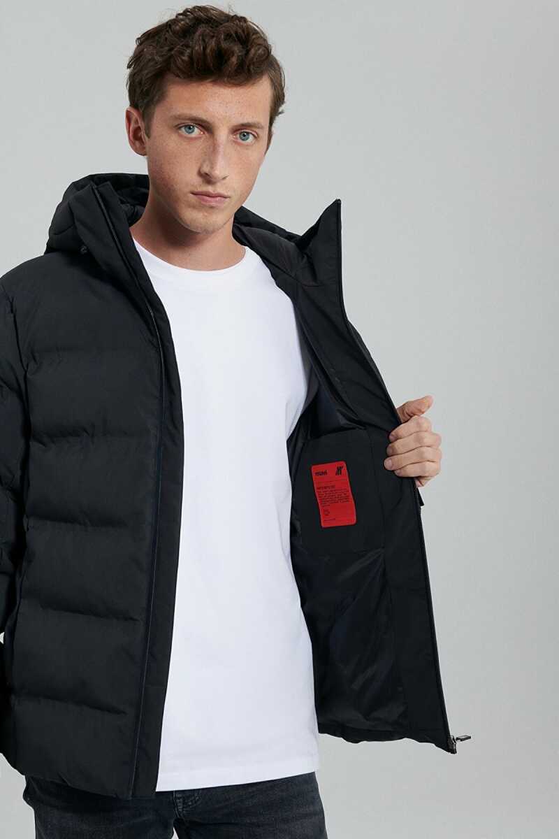 Mavi Kapişonlu Jet Black Erkek Ceket 0110313-71379 - 5