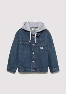 Mavi Kıa Dark Blue Denim Çocuk Jean Ceket 6111402-91062 