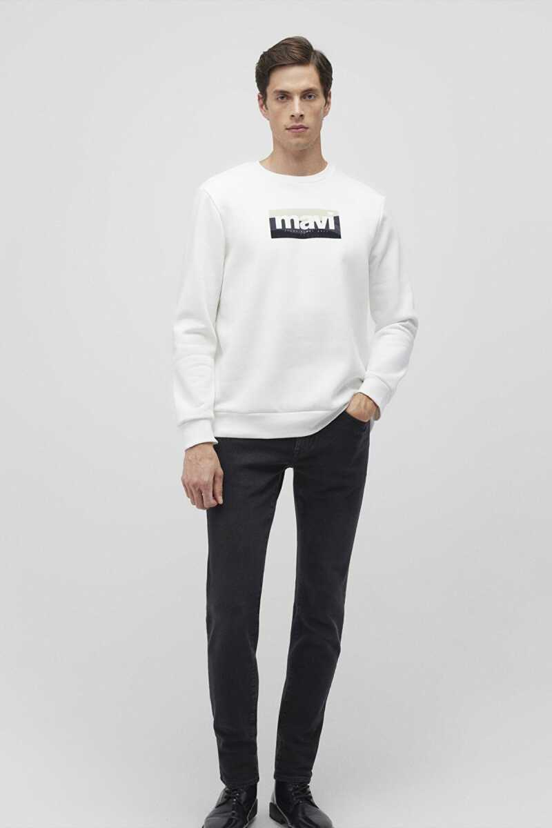 Mavi Kırık Beyaz Erkek Sweat 1912839-900 - 1