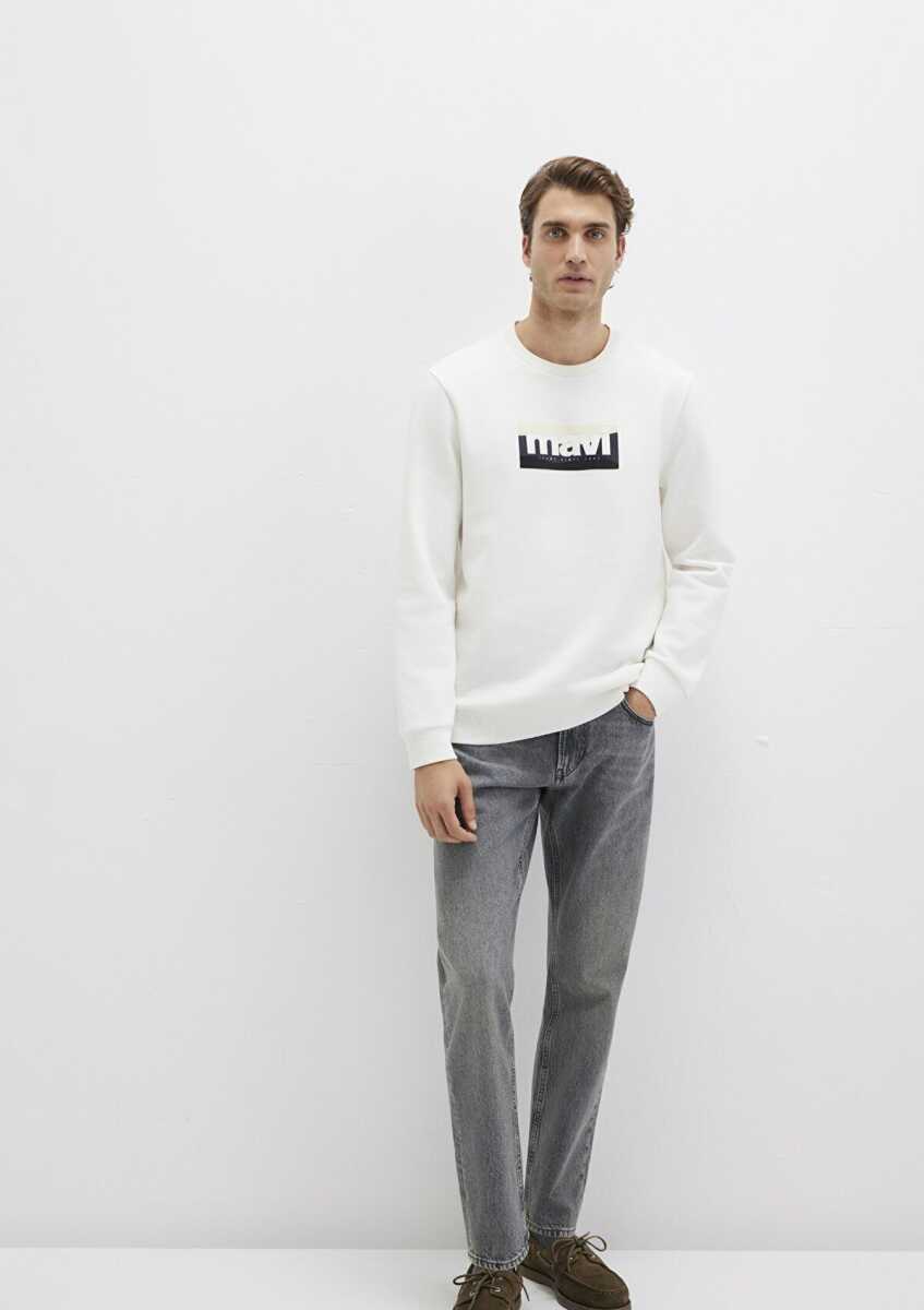 Mavi Kırık Beyaz Erkek Sweat 1912839-900 - 2