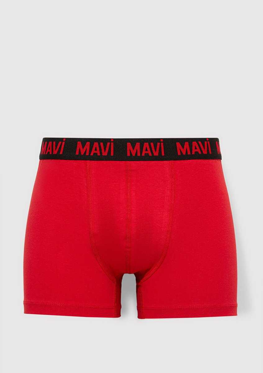 Mavi Kırmızı Erkek Boxer 0911077-27120 - 1