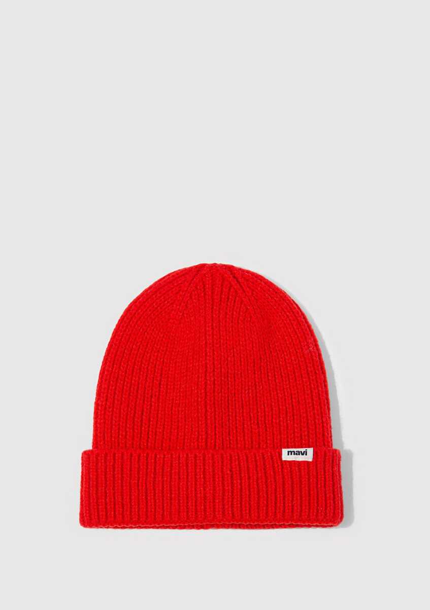 Mavi Kırmızı Kadın Bere 1910719-26345 - Mavi (1)