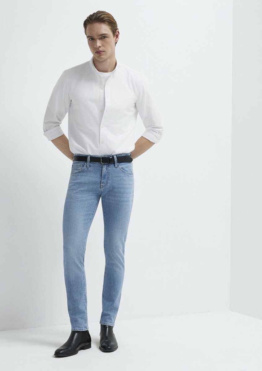 Mavi KVNÇ Mavi Black Açık Mavi Skınny Fit Erkek Jean Pantolon 001070-A2957 - 2