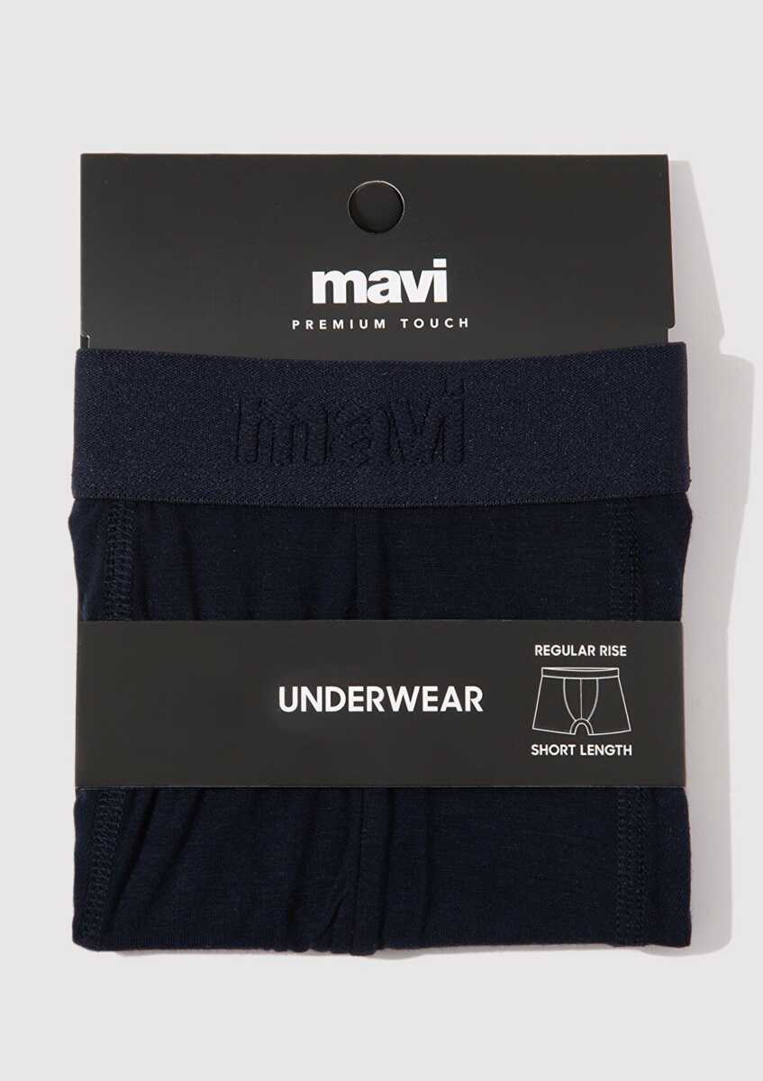 Mavi Lacivert Bambu Basic Erkek Boxer 0911853-25723 - 3