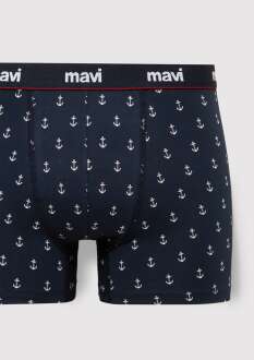 Mavi Lacivert Erkek Boxer 0910735-30717
