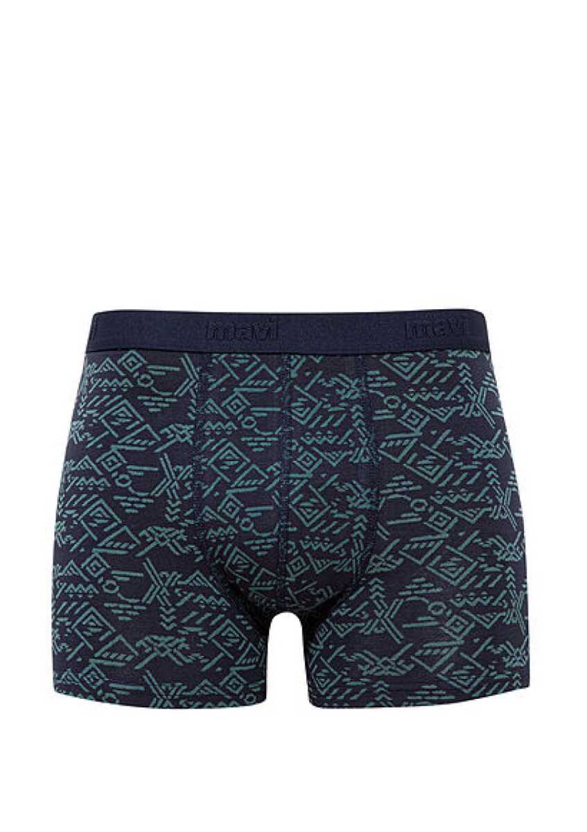 Mavi Lacivert Erkek Boxer 092459-33648 - 1