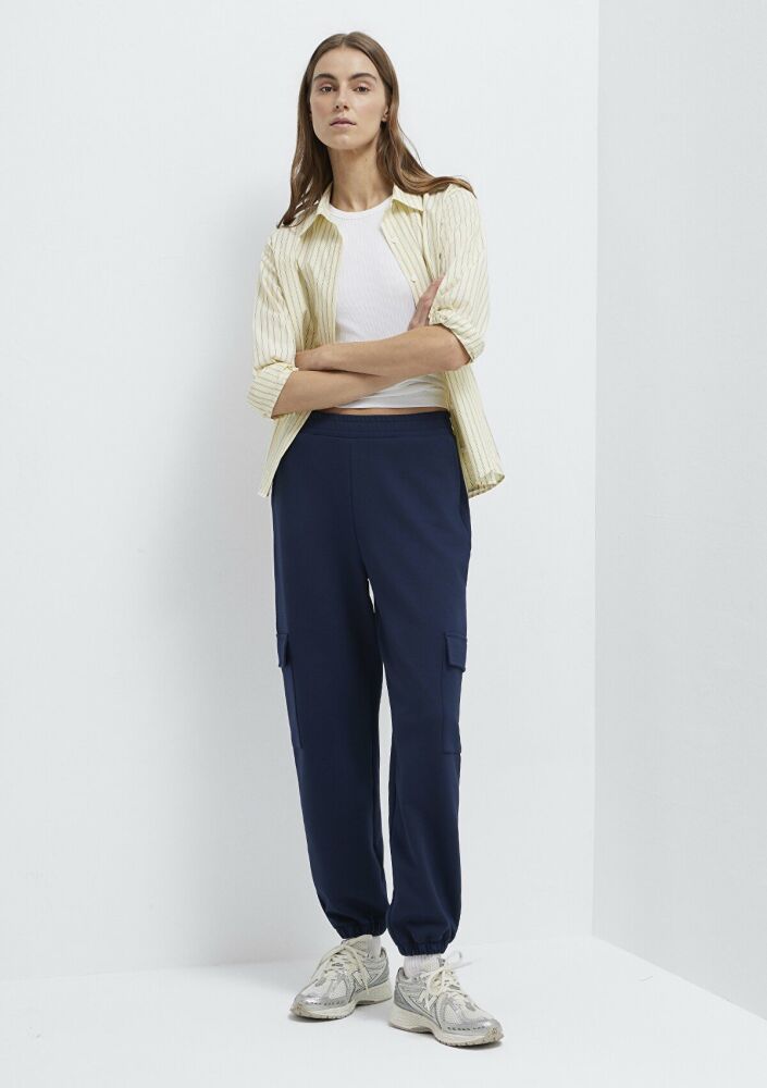 Mavi Lacivert Kargo Loose Fit Kadın Eşofman Altı 1011176-70497 (1)
