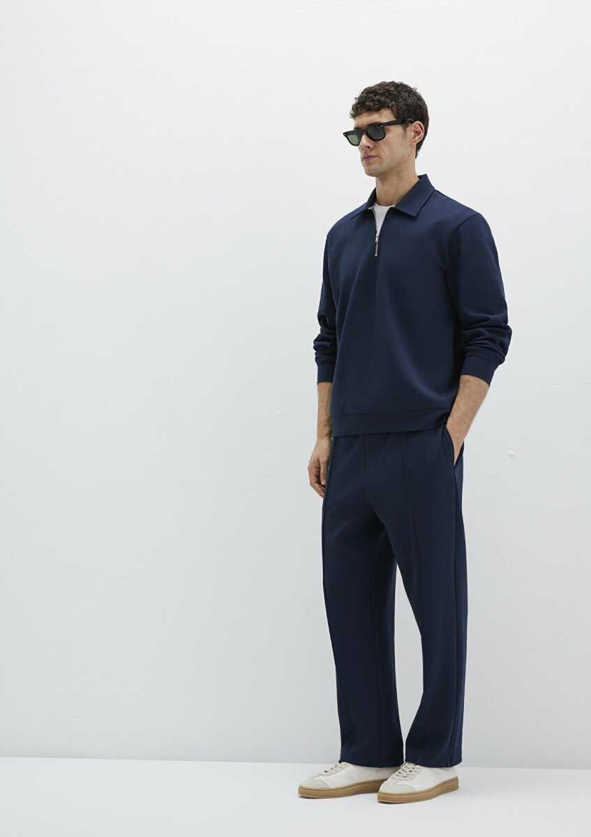 Mavi Lacivert Regular Fit Erkek Eşofman Altı 0010490-80872 - Mavi (1)