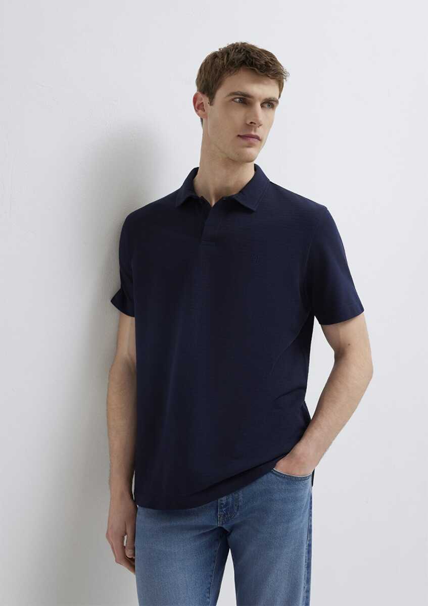 Mavi Lacivert Regular Fit Erkek Polo Tişört 0613267-86415 - 1