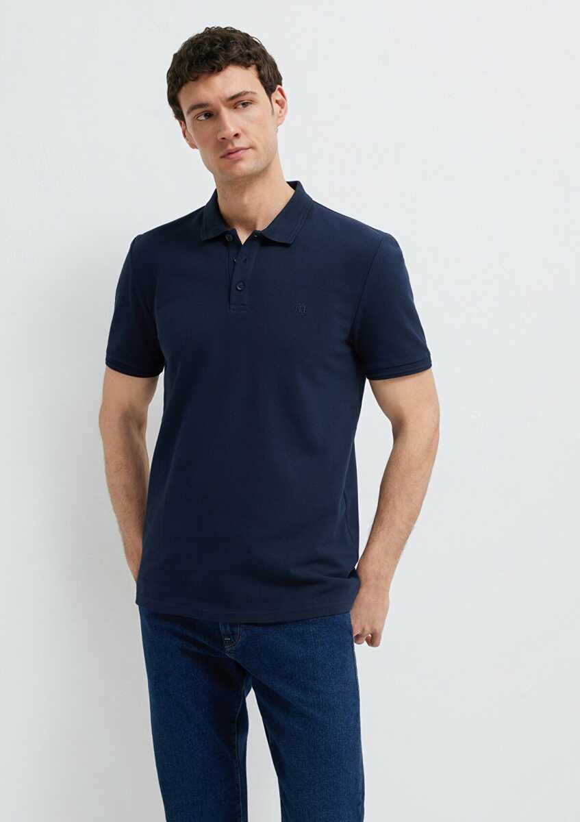 Mavi Lacivert Slim Fit Erkek Polo Tişört064946-70490