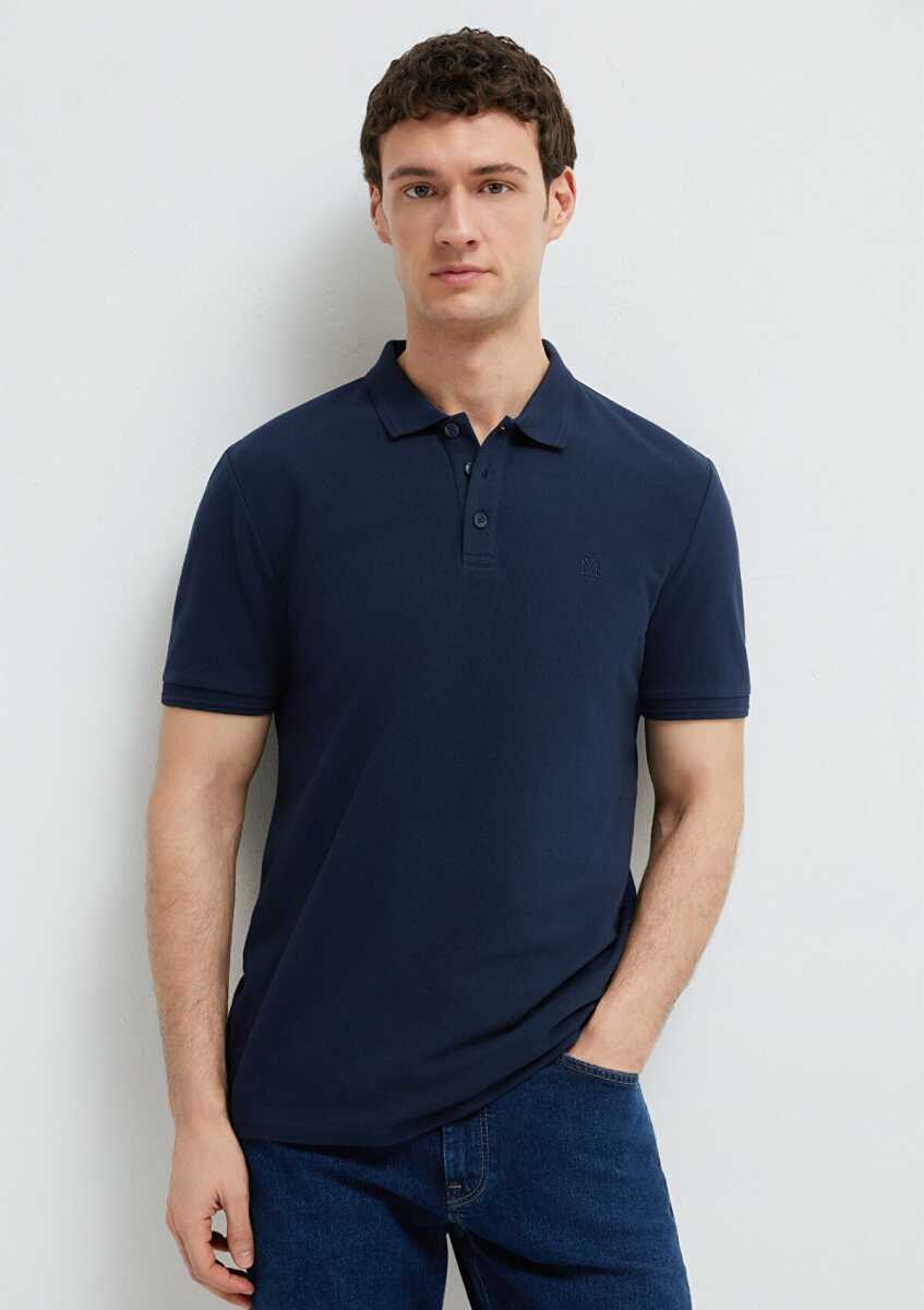 Mavi Lacivert Slim Fit Erkek Polo Tişört064946-70490 (1)