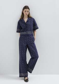 Mavi Lacivert Straight Normal Bel Kadın Pantolon 1011189-91499 