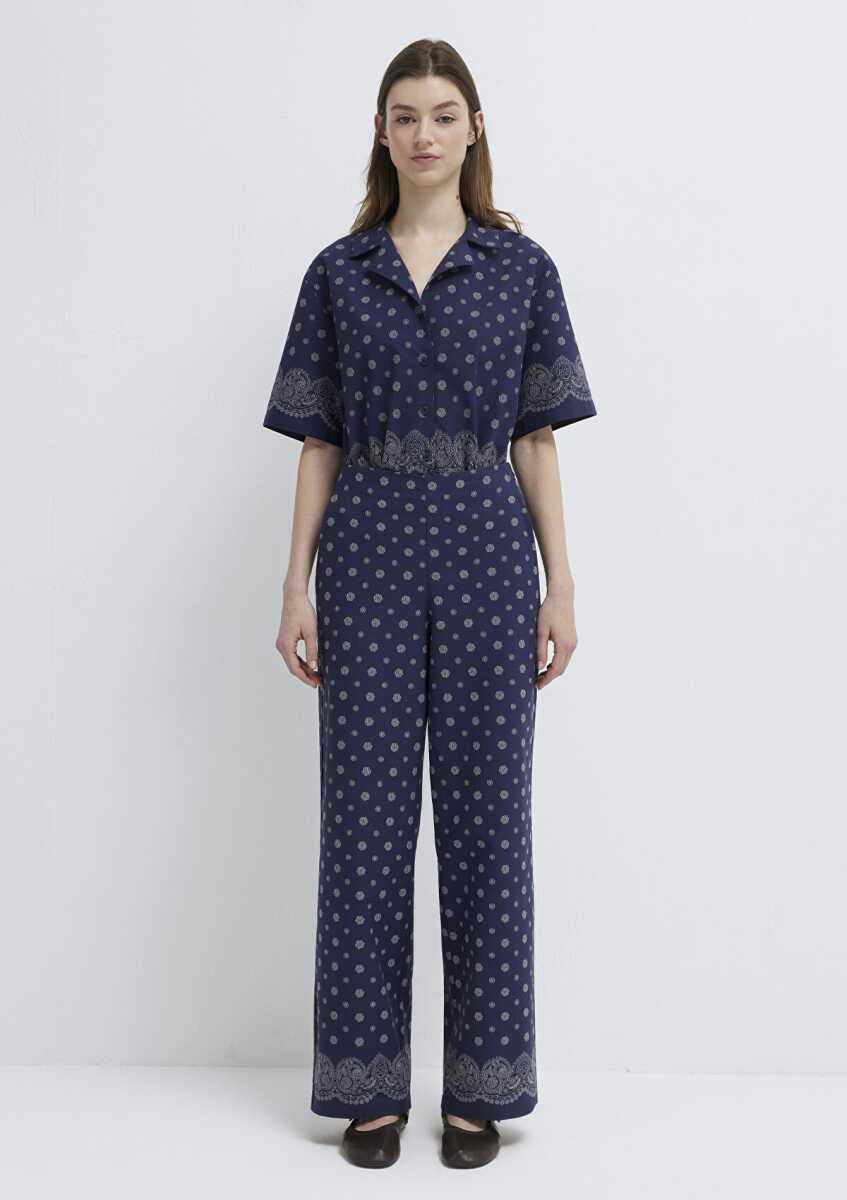 Mavi Lacivert Straight Normal Bel Kadın Pantolon 1011189-91499 - 3