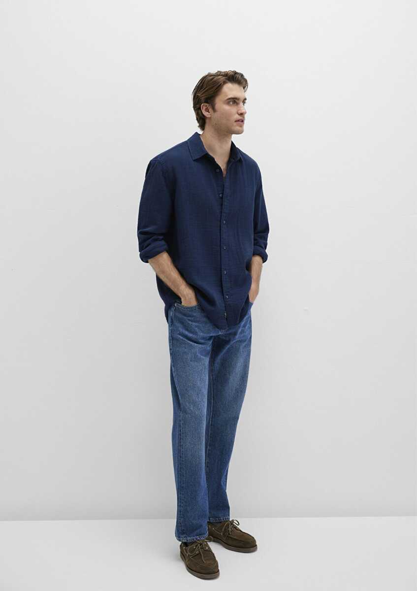 Mavi Lagular Fit Lacivert Erkek Gömlek 0211518-80872 - Mavi (1)