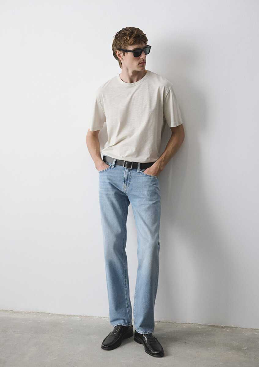 Mavi Lısbon Classic Denim Loose Fit Erkek Jean Pantolon 0010039-A3270 (1)