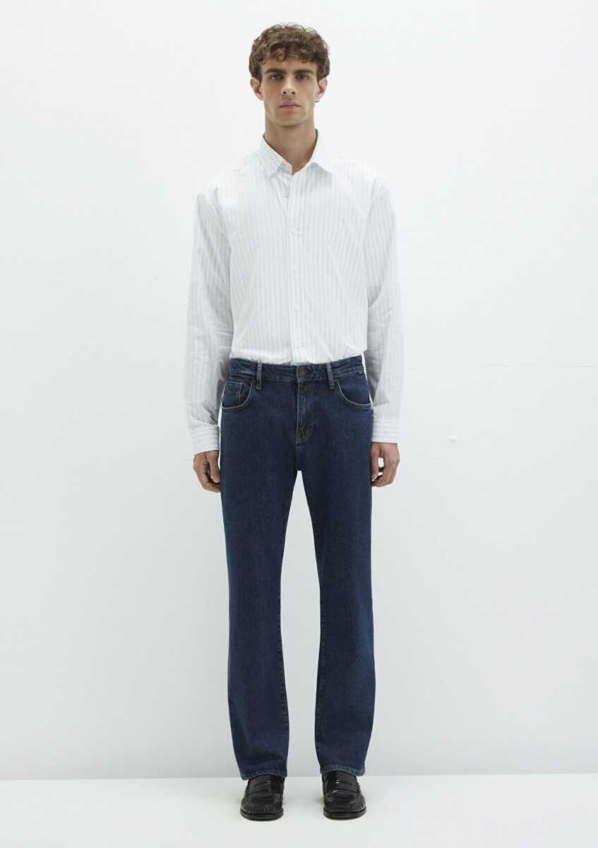 Mavi Lisbon Classic Denim Vintage Koyu Indigo Mavisi Erkek Jean Pantolon 0010039-91240 - 5