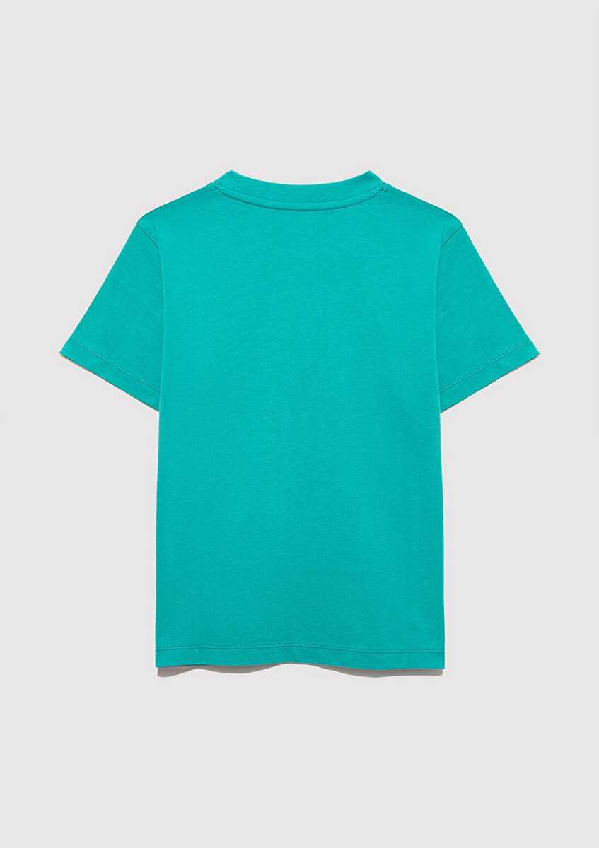 Mavi Logo Baskılı Çocuk Tişört 6610030-71711 - Mavi (1)