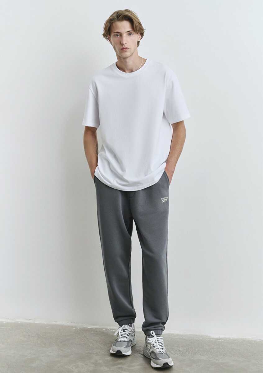 Mavi Logo Baskılı Erkek Eşofman Altı 0010512-80776 - Mavi (1)