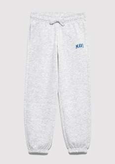 Mavi Logo Baskılı Gri Çocuk Eşofman Altı 6010028-88467 