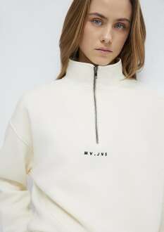Mavi Logo Baskılı Kadın Sweat 1S10533-89145